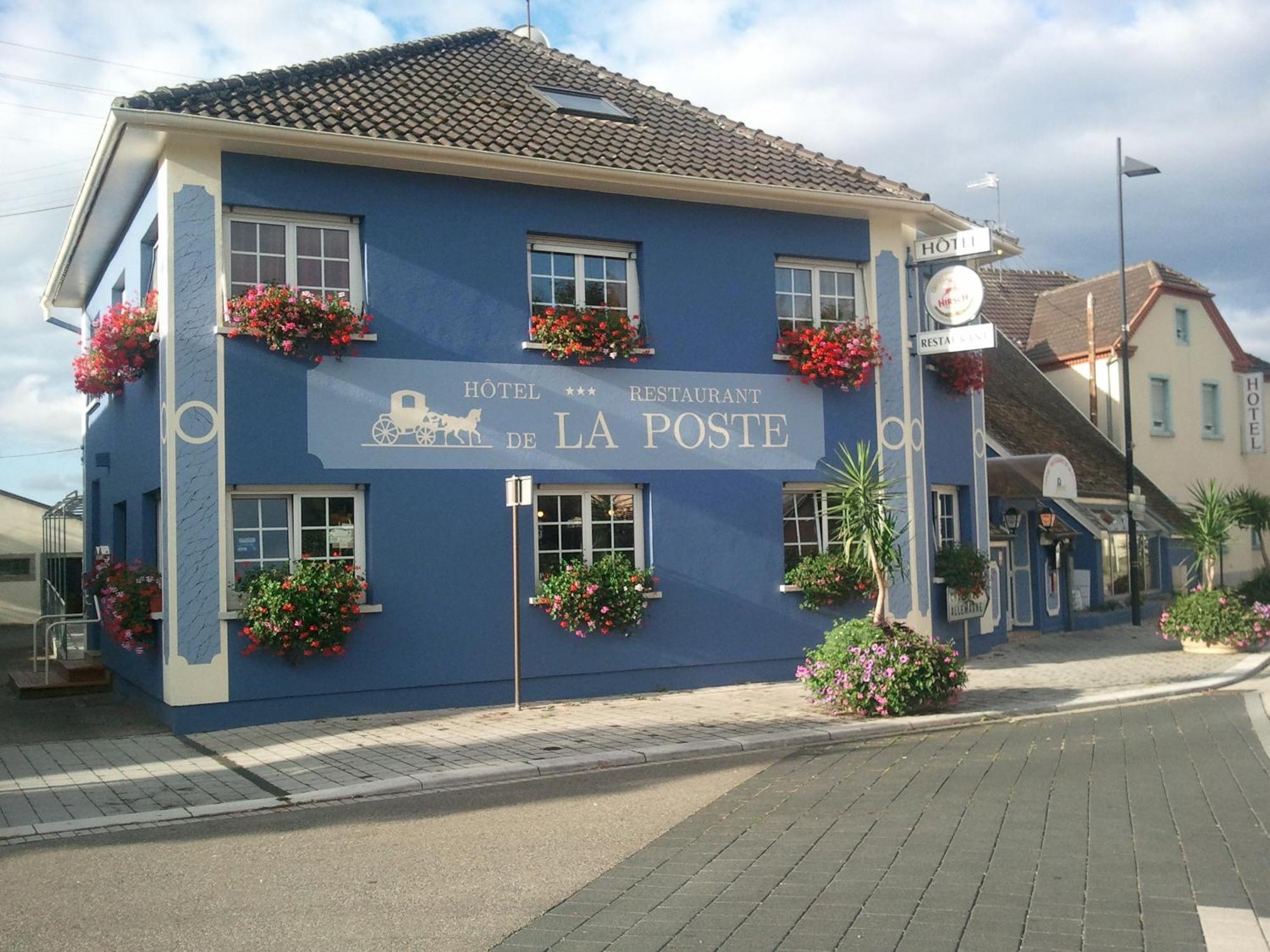Hotel Restaurant De La Poste Mulhouse Ottmarsheim Bantzenheim Ngoại thất bức ảnh